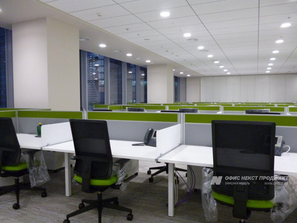 Офисная мебель в проекте CBRE